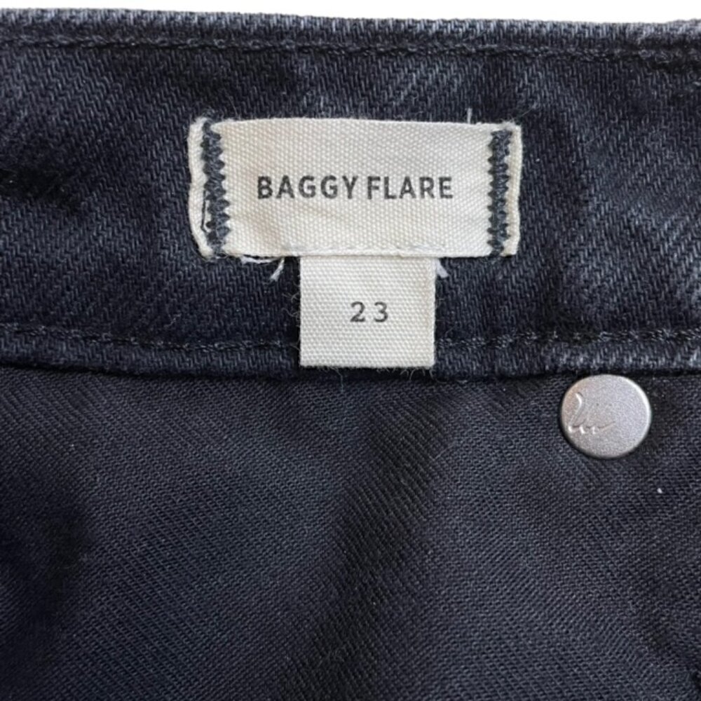 MADEWELL Baggy Flare Jeans in Lunar Wash - Size 23 - Picture 9 of 12